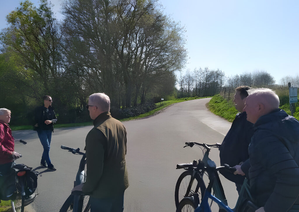 Een kruispunt in Vrouwenpolder